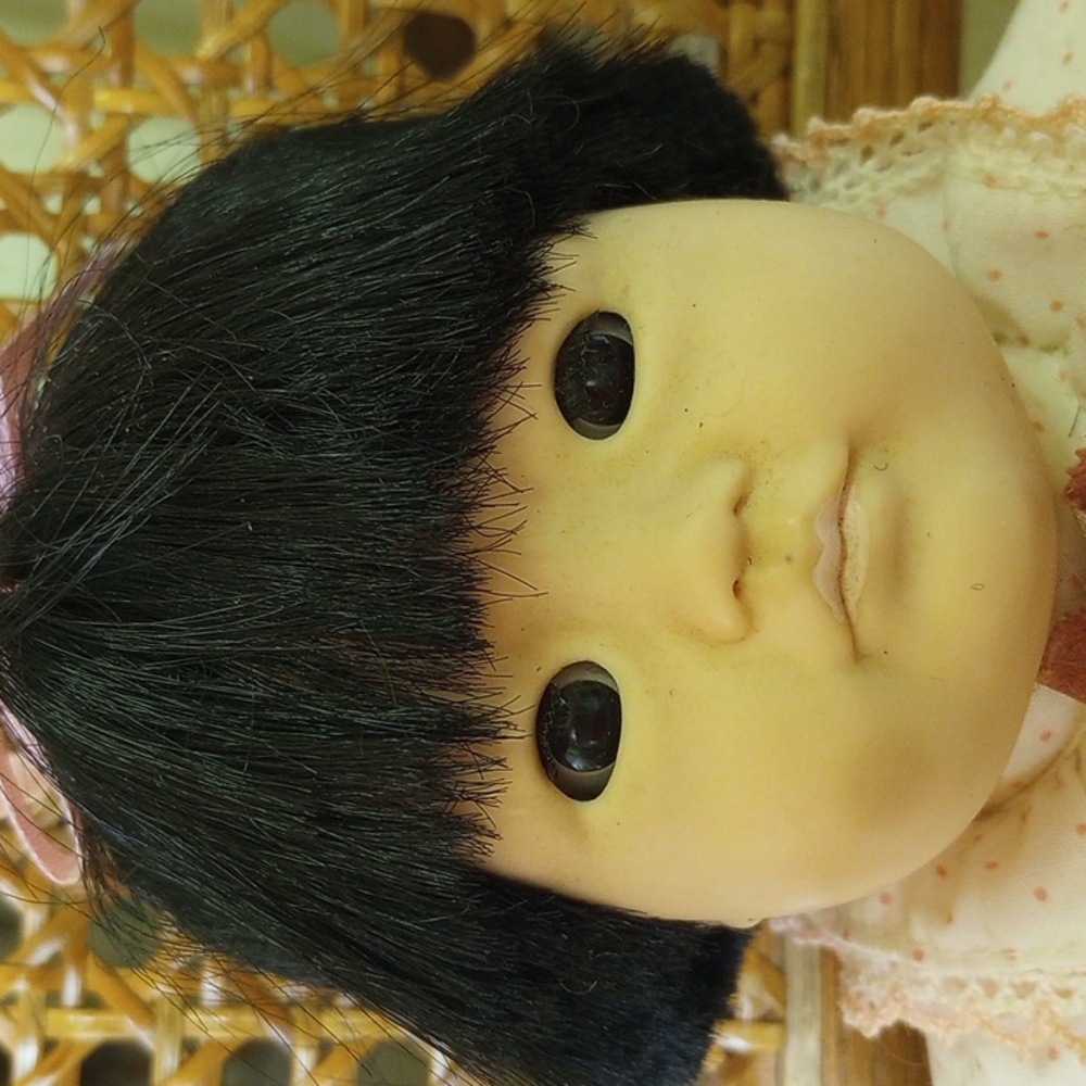 Vintage Asian Girl Doll by Pauline w/ Tag. Chinese or Japanese - Picture 2 of 9